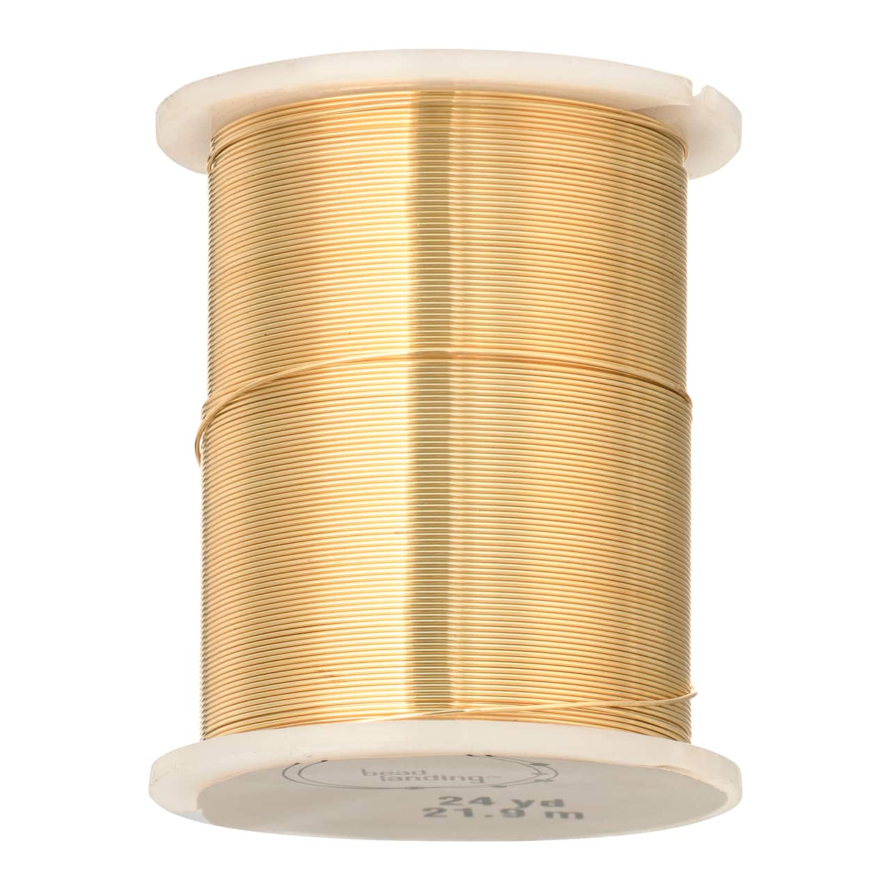 12 Pack: 28 Gauge Gold Beading Wire by Bead Landing™